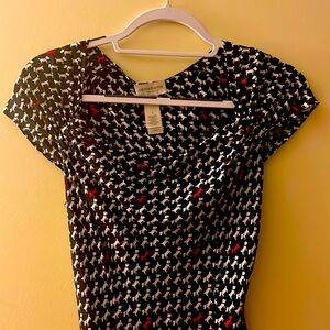 Black & White Dog Dress